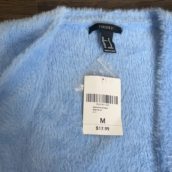 Baby Blue Sweater Top - Picture 5 of 7